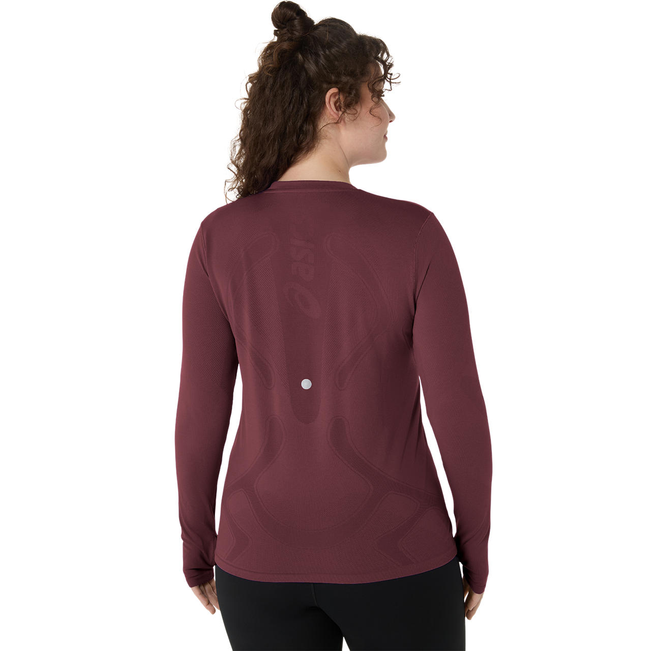 Imagen 2 del producto Polera ASICS Road Seamless LS Top Manga Larga - Femenino - Rojo