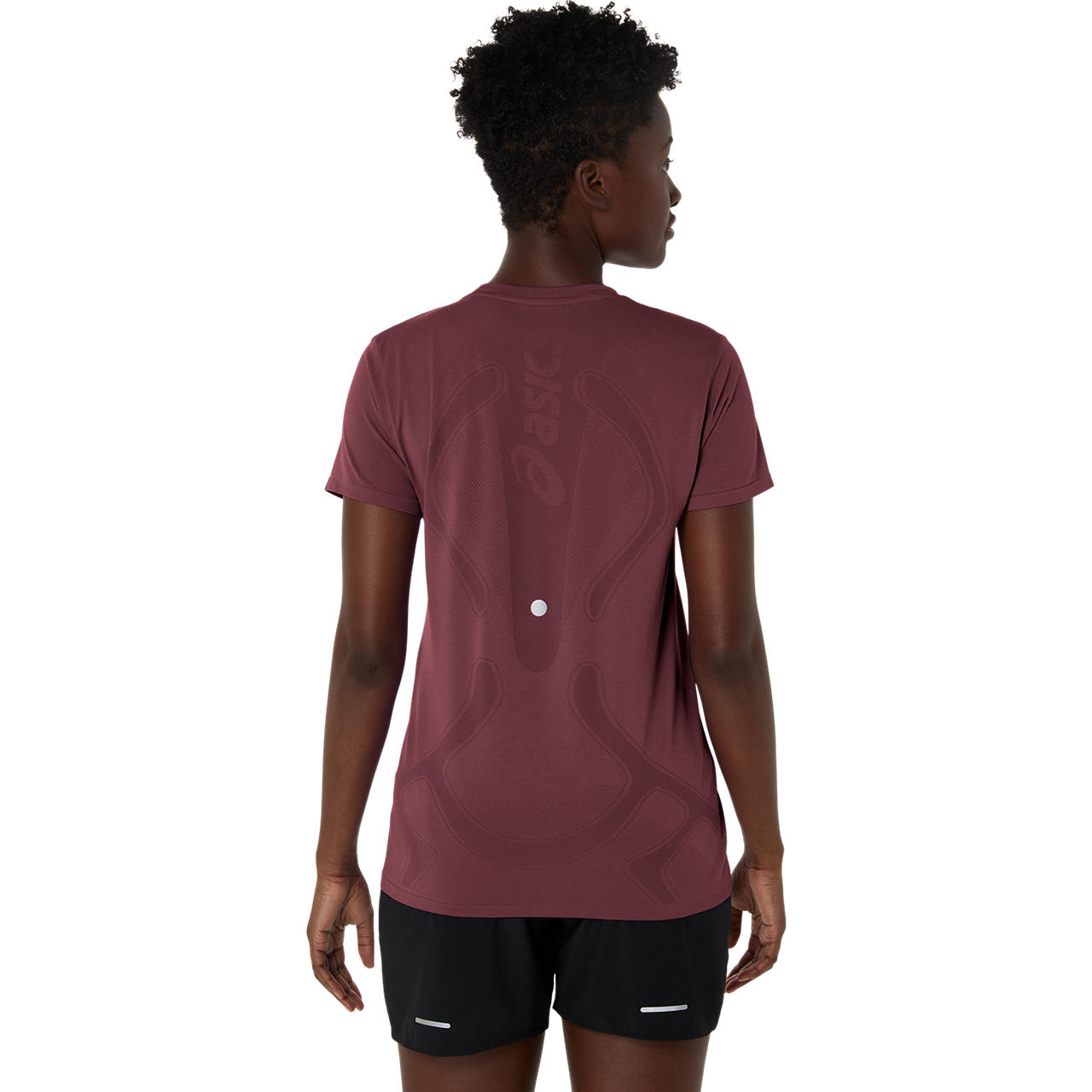 Imagen 2 del producto Polera ASICS Road Seamless SS Top Manga Corta - Femenino - Morado