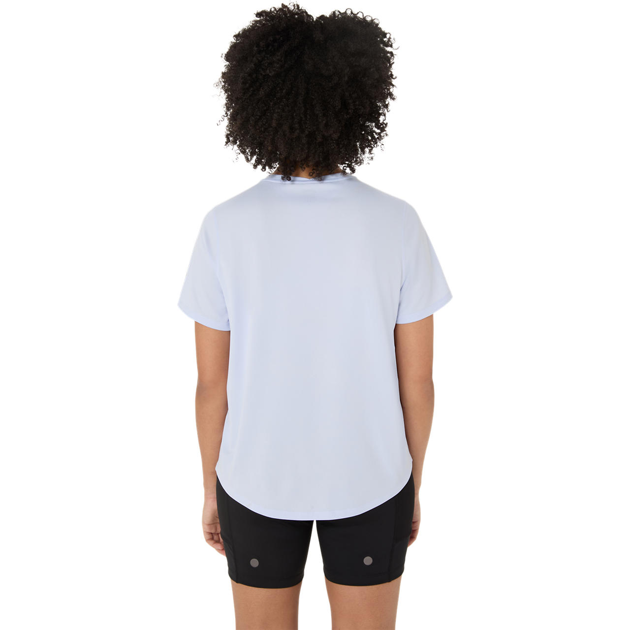 Imagen 2 del producto Polera ASICS Fujitrail Logo SS Top Manga Corta - Femenino - Celeste