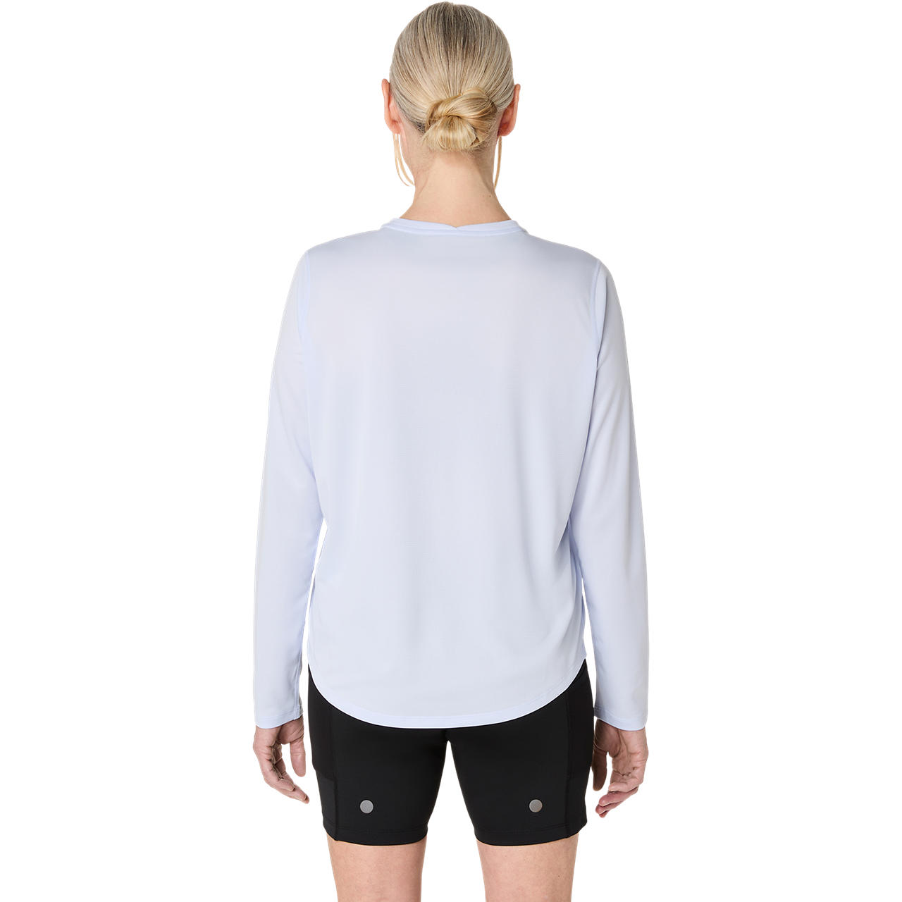 Imagen 2 del producto Polera ASICS Fujitrail Logo LS Top Manga Larga - Femenino - Celeste
