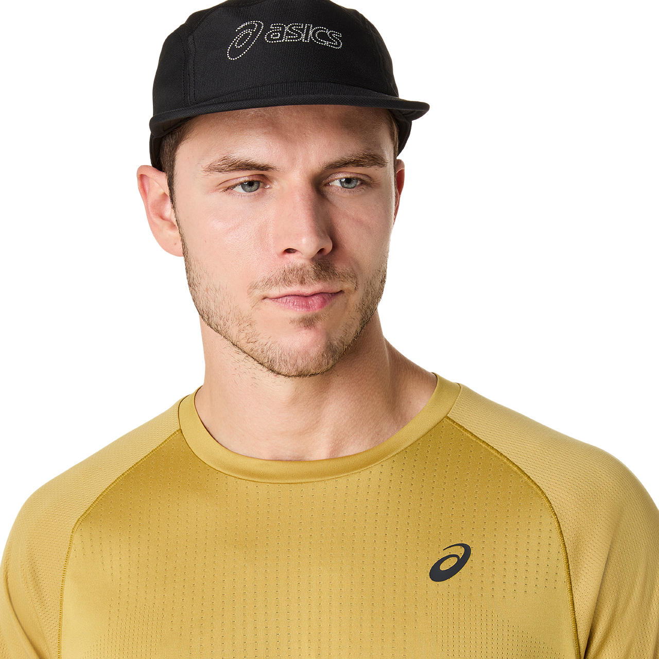 Imagen 2 del producto Polera ASICS Actibreeze Jacquard SS Top Manga Corta - Masculino - Amarillo
