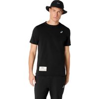 Polera ASICS Heavy Weight Knit Graphic Tee Manga Corta - Masculino - Negro