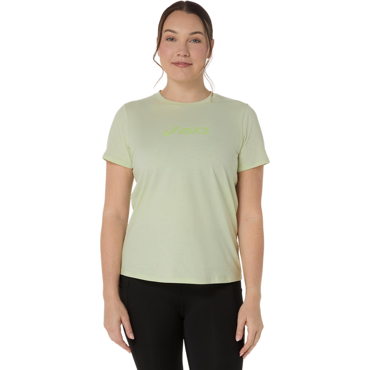 Imagen 1 del producto Polera ASICS Training Core Logo Tee Manga Corta - Femenino - Verde