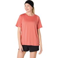 Polera ASICS Actibreeze Jacquard Short Sleeve Top Manga Corta - Femenino - Rosado