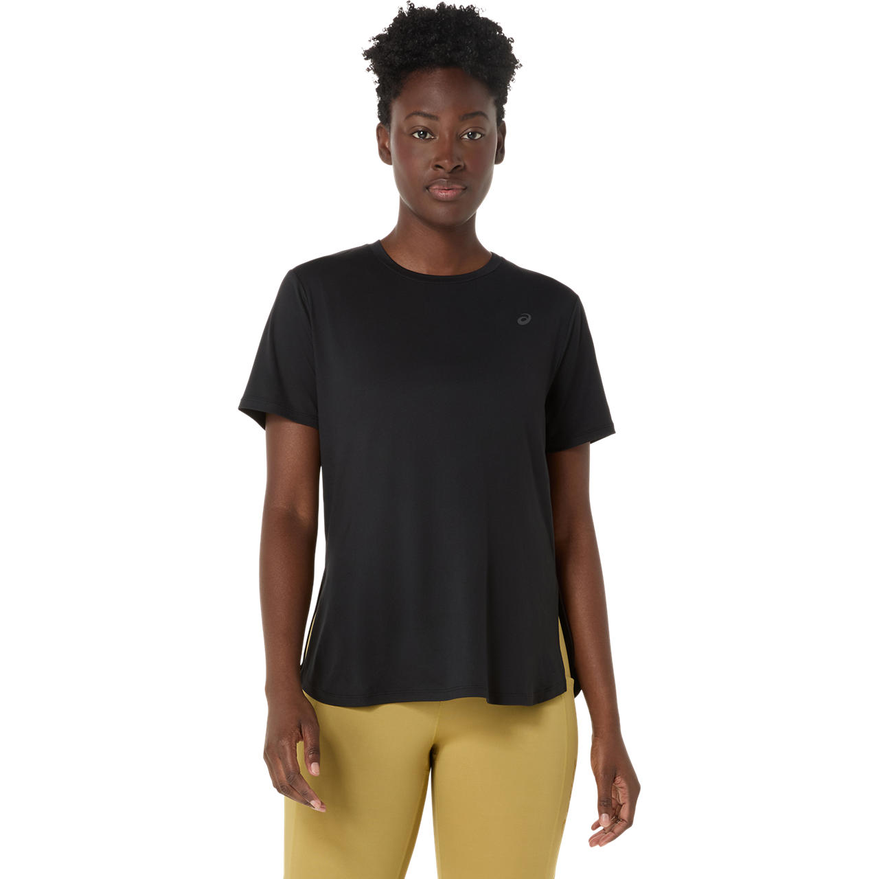 Imagen 1 del producto Polera ASICS Flex Stretch Short Sleeve Top Manga Corta - Femenino - Negro