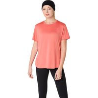 Polera ASICS Flex Stretch Short Sleeve Top Manga Corta - Femenino - Rosado