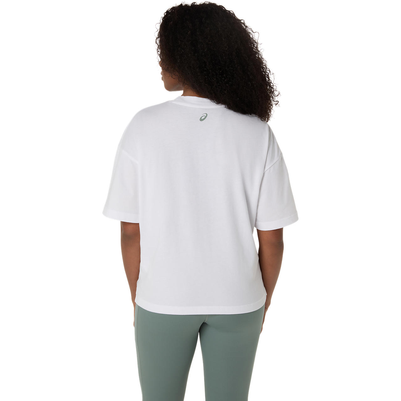 Imagen 2 del producto Polera ASICS Nagino Relaxed Graphic Tee Manga Corta - Femenino - Blanco