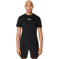 Polera ASICS Game Seasonal Graphic Tee Manga Corta - Masculino - Negro