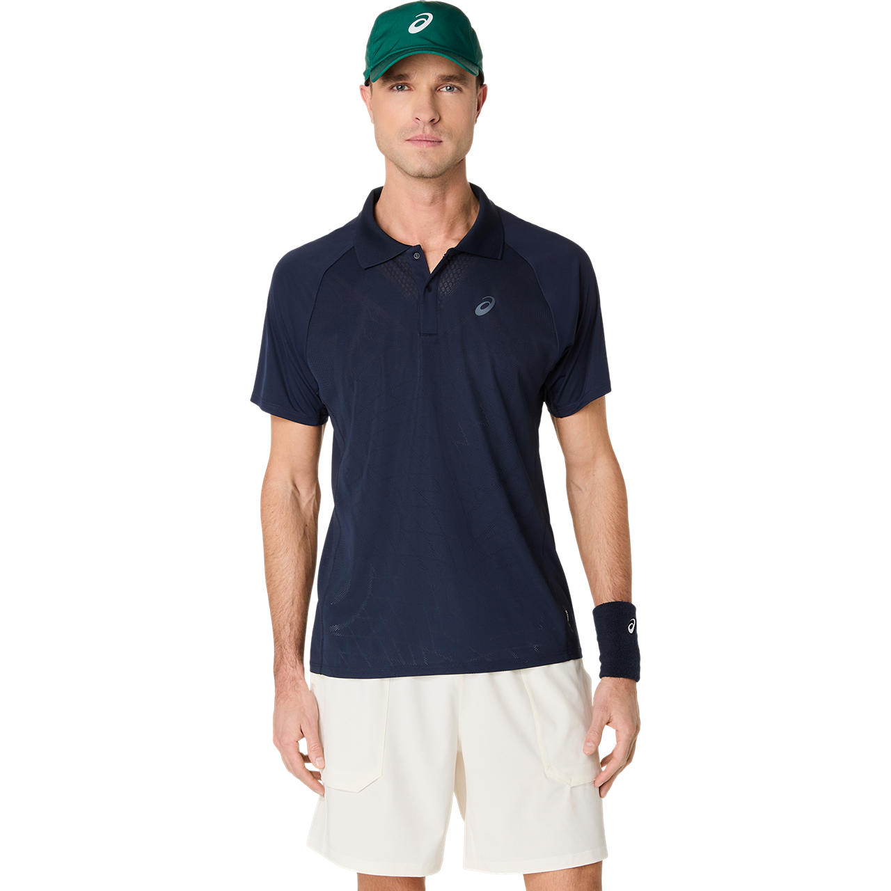 Imagen 1 del producto Polera ASICS Match Actibreeze Polo-Shirt Manga Corta - Masculino - Azul