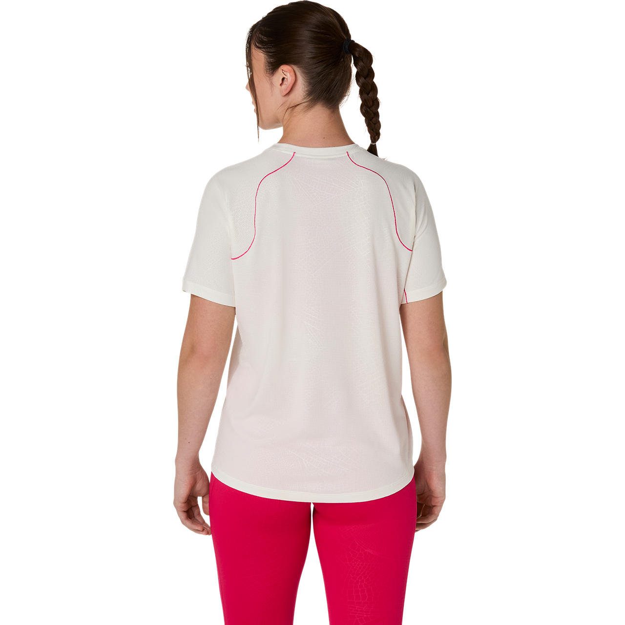 Imagen 2 del producto Polera ASICS Game All Over Print SS Top Manga Corta - Femenino - Blanco