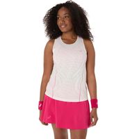 Polera ASICS Match Actibreeze Tank Sin Mangas - Femenino - Blanco