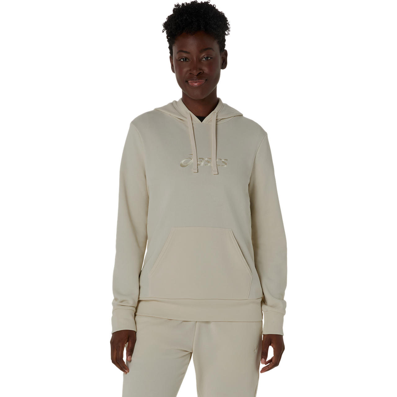 Imagen 1 del producto Polerón ASICS French Terry Pullover Hoodie - Femenino - Beige