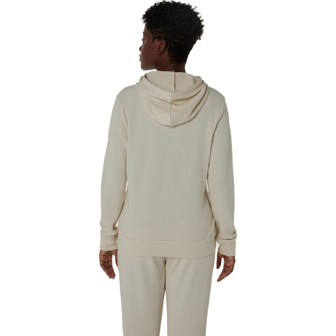 Imagen 2 del producto Polerón ASICS French Terry Pullover Hoodie - Femenino - Beige