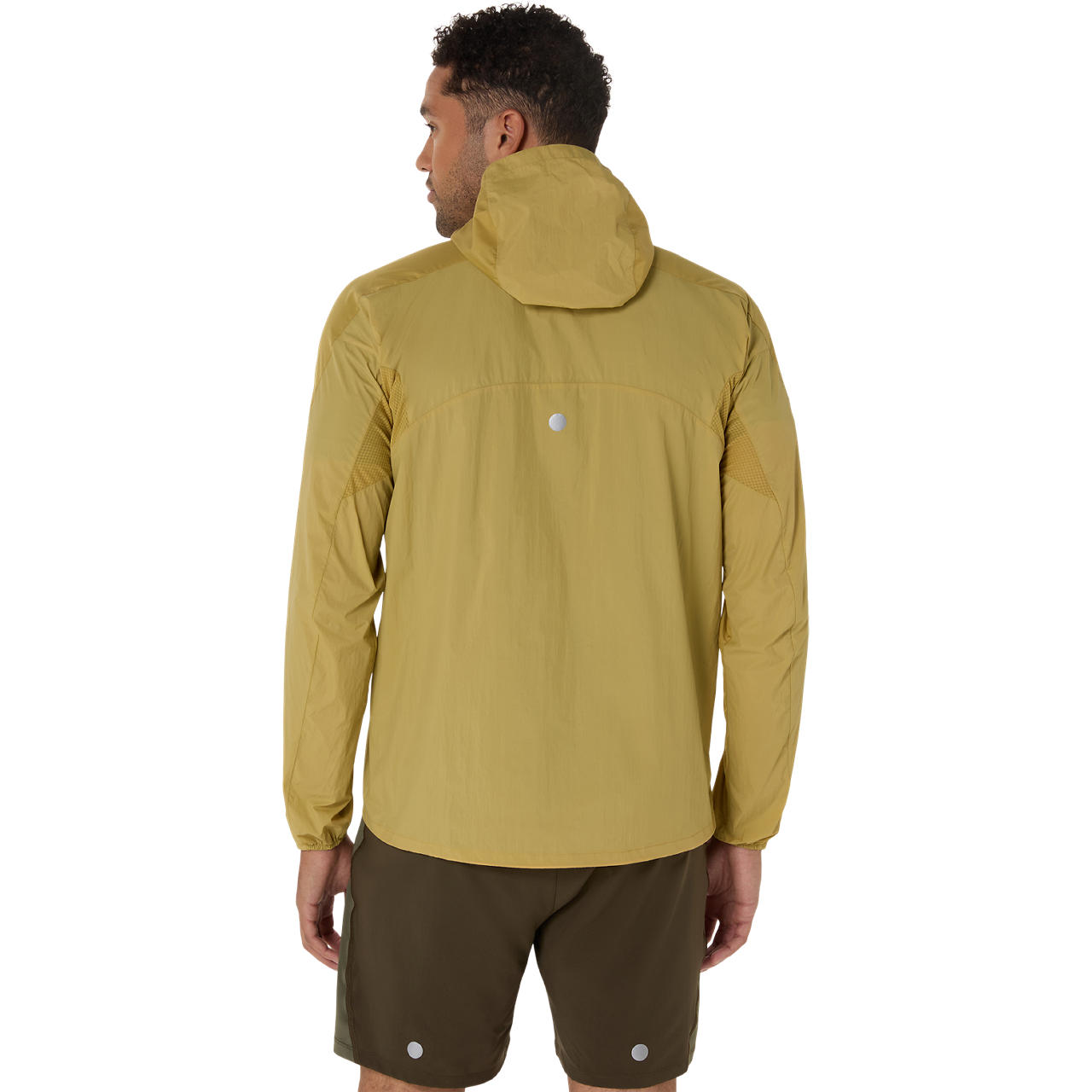 Imagen 2 del producto Chaqueta ASICS Road Packable Jacket - Masculino - Amarillo