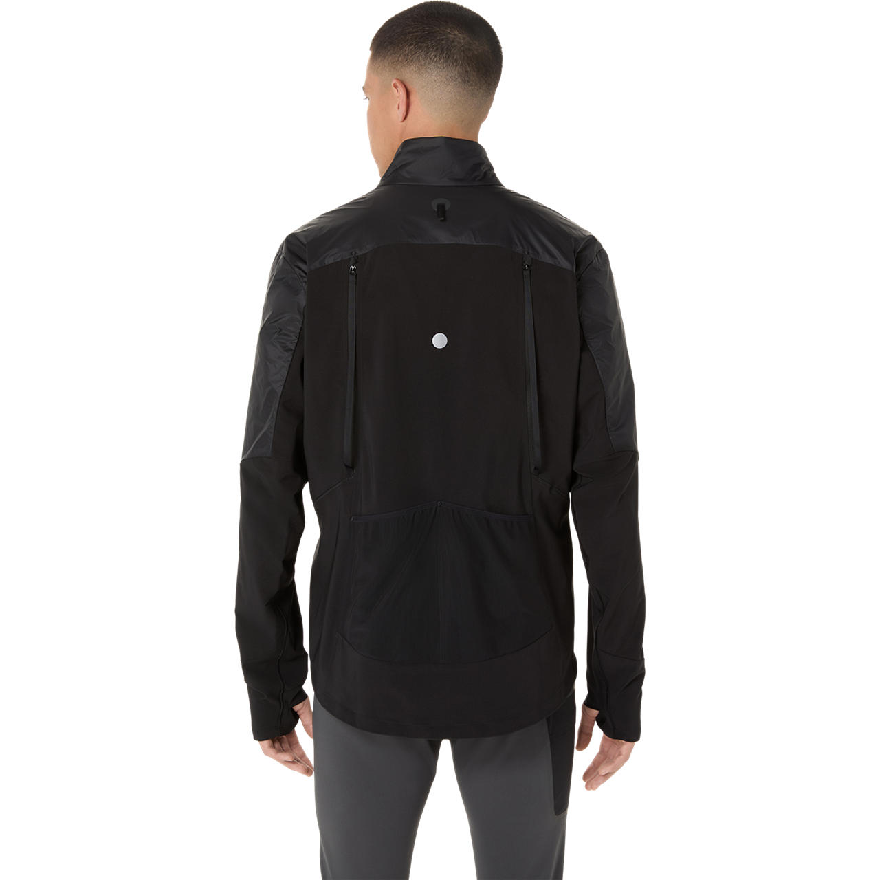 Imagen 2 del producto Chaqueta ASICS Road Winter Jacket - Masculino - Negro
