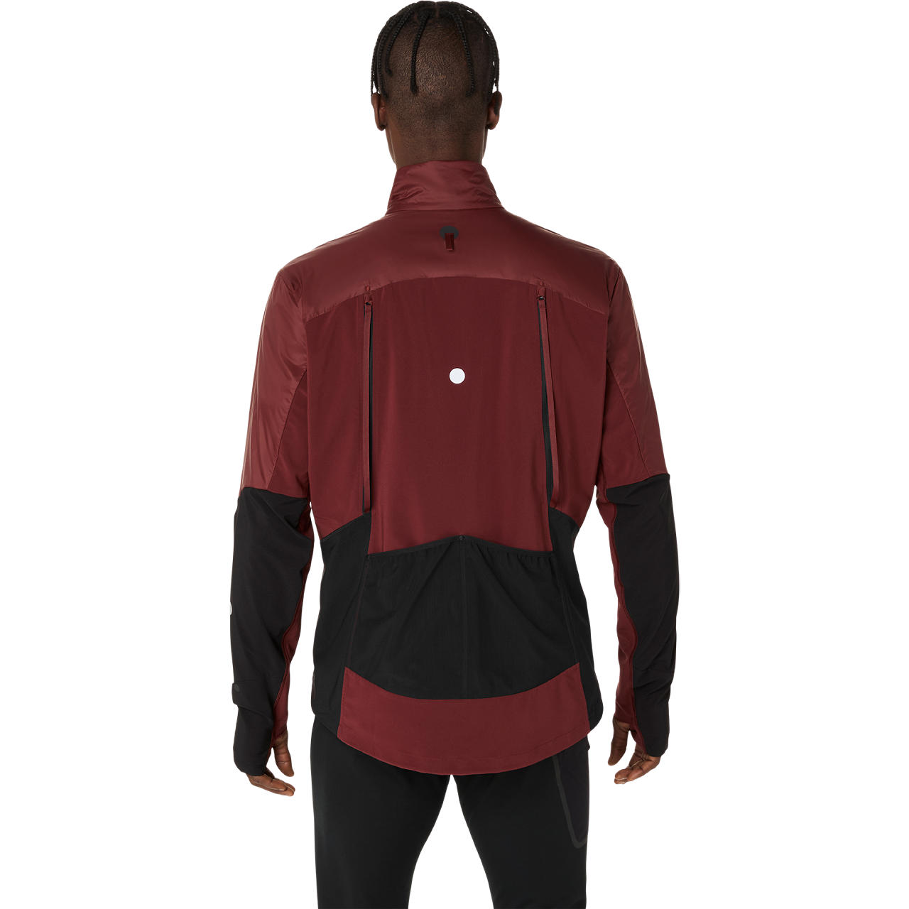 Imagen 2 del producto Chaqueta ASICS Road Winter Jacket - Masculino - Rojo