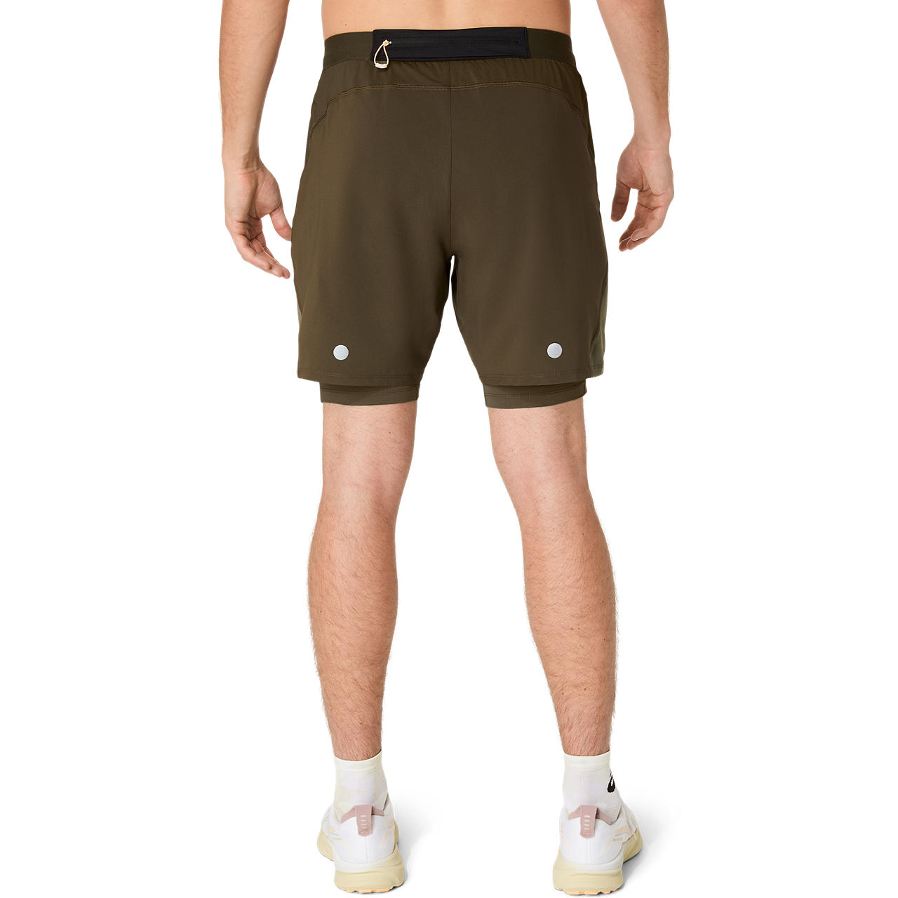 Imagen 2 del producto Short ASICS Road 2-N-1 7In Short - Masculino - Café