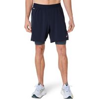 Short ASICS Road 2-N-1 7In Short - Masculino - Azul