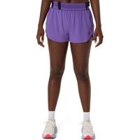 Short ASICS Metarun Split Short - Femenino - Morado