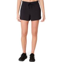 Short ASICS Actibreeze Woven 4In Short - Femenino - Negro
