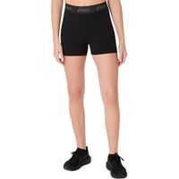 Calza ASICS Essential Logo 3In Tight - Femenino - Negro