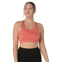 Peto ASICS Essential Logo Padded Bra - Femenino - Rosado
