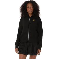 Chaqueta ASICS Match Jacket Night Energy - Femenino - Negro