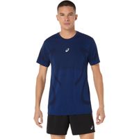 Polera ASICS Road Seamless SS Top Manga Corta - Masculino - Azul