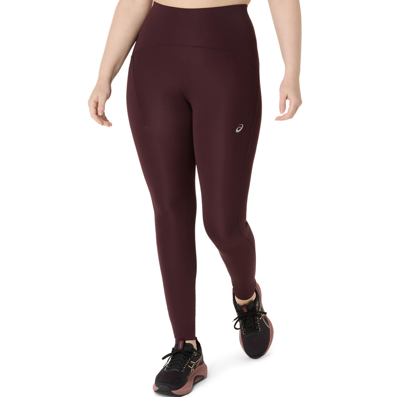 Imagen 1 del producto Calza ASICS Road High Waist Tight - Femenino - Café