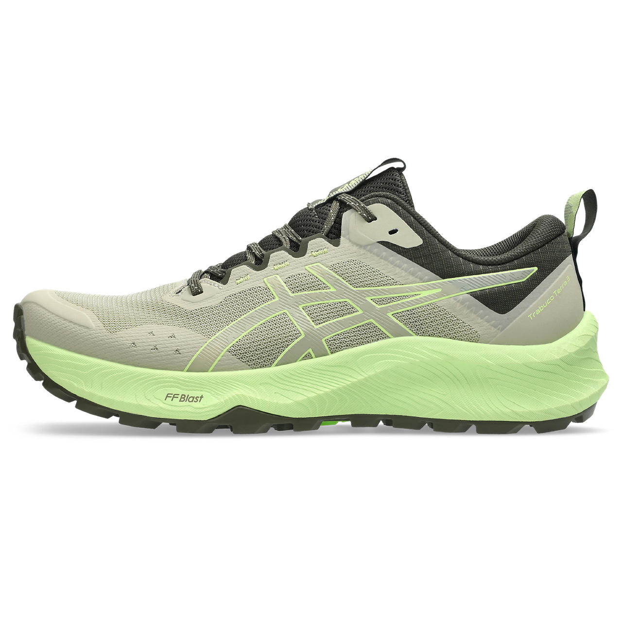 Imagen 2 del producto zapatillas ASICS Trabuco Terra 3 - Masculino - Verde