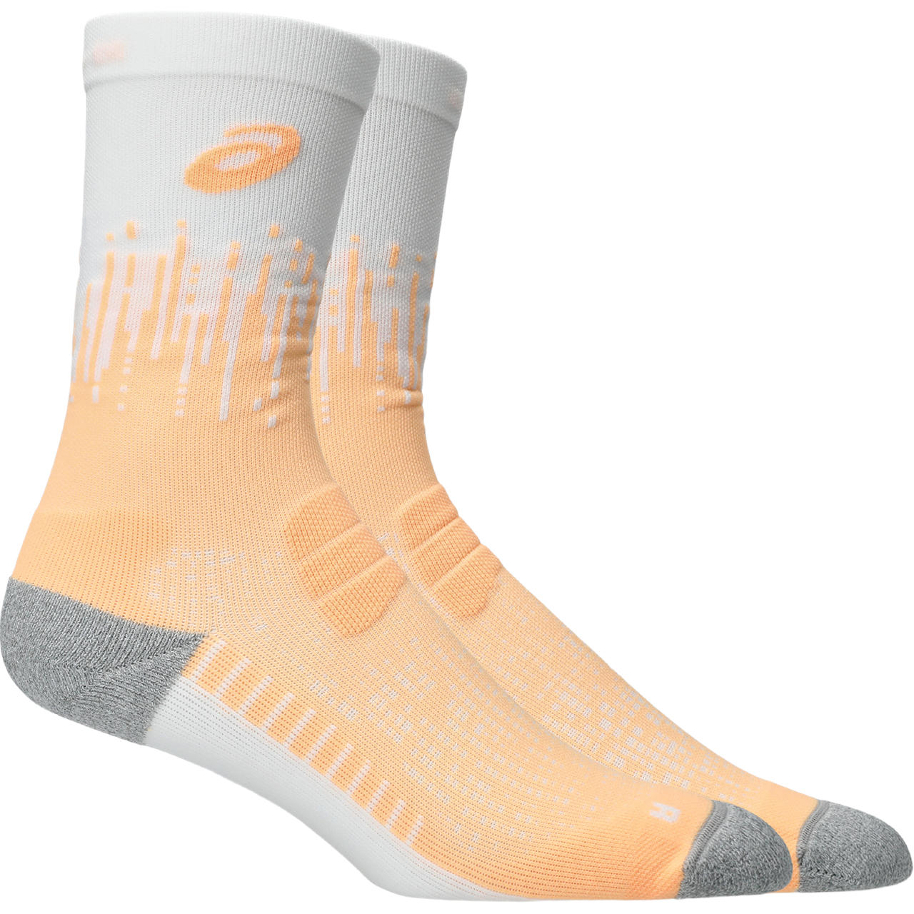 Asics - Calcetines ASICS Performance Run Sock Crew - Unisex - Blanco ...