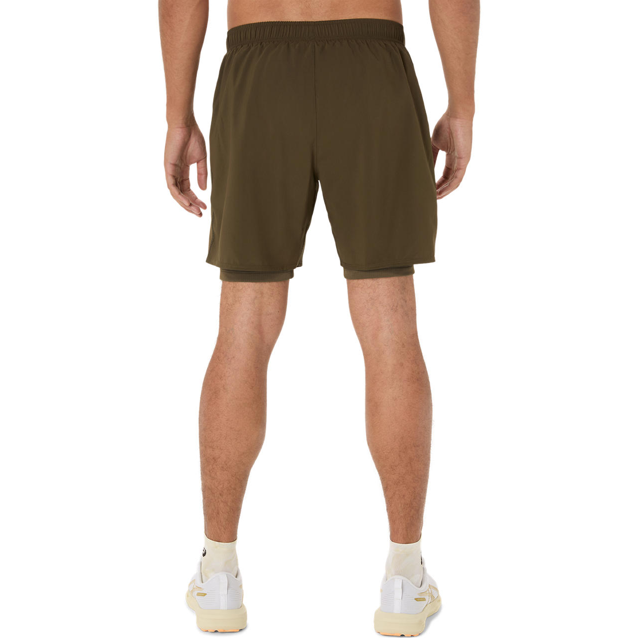 Imagen 2 del producto Short ASICS Silver 2-N-1 7In Short - Masculino - Café