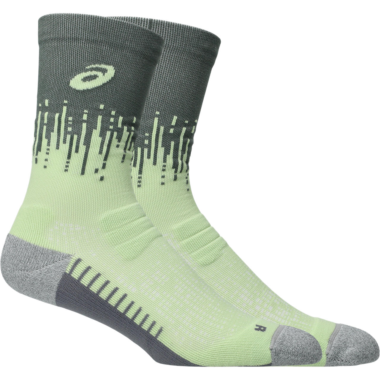 Asics - Calcetines ASICS Performance Run Sock Crew - Unisex - Verde ...