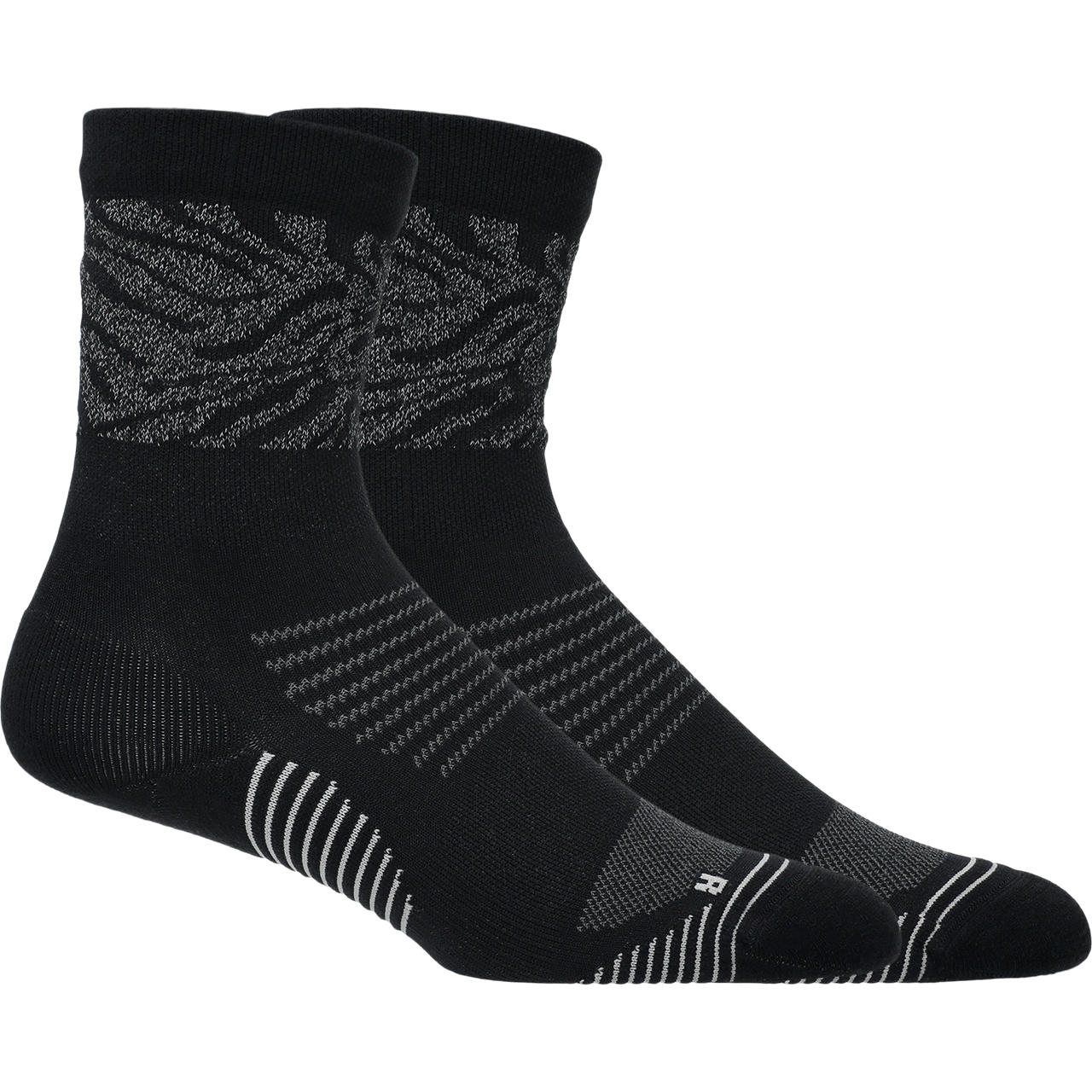 Calcetines ASICS Performance Run Sock Crew - Lite Show - Unisex - Negro