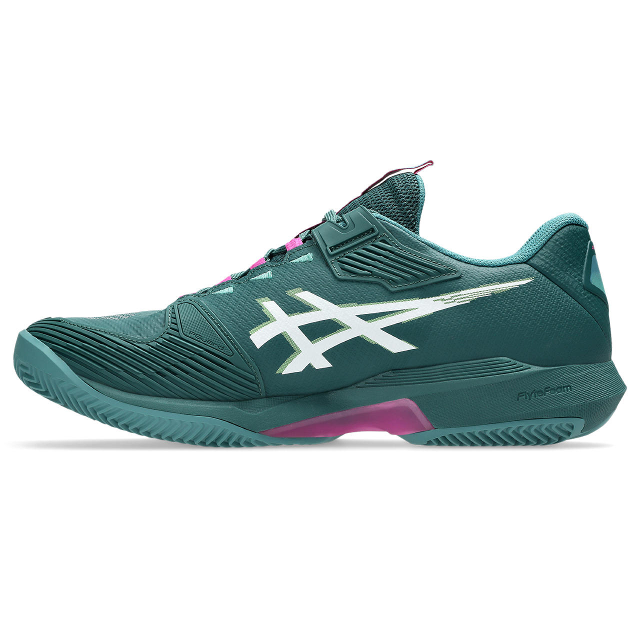 Imagen 2 del producto Zapatillas ASICS Solution Speed FF 4 Clay - Masculino - Verde