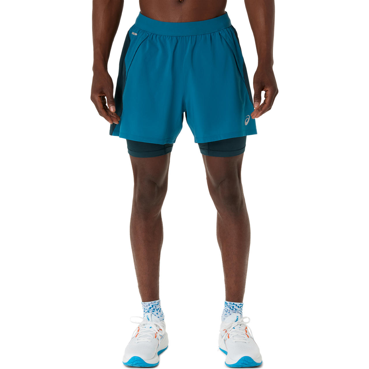 Imagen 1 del producto Short ASICS Road 2-N-1 5In Short - Masculino - Calipso