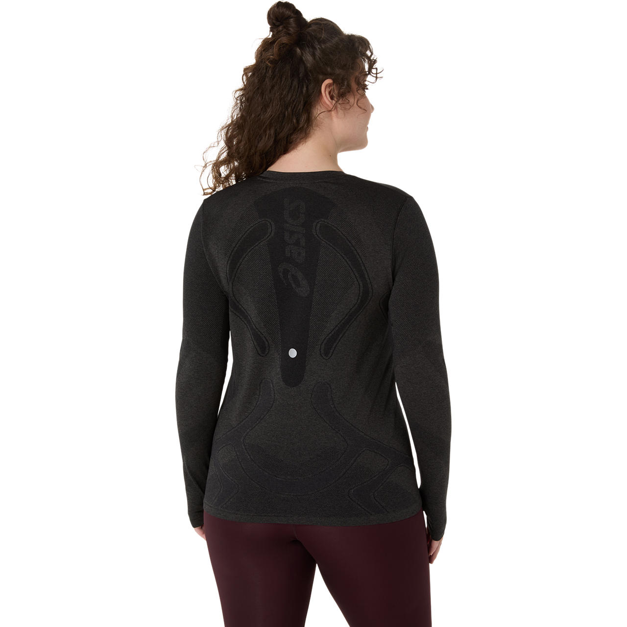Imagen 2 del producto Polera ASICS Road Seamless LS Top - Manga Larga - Femenino - Negro