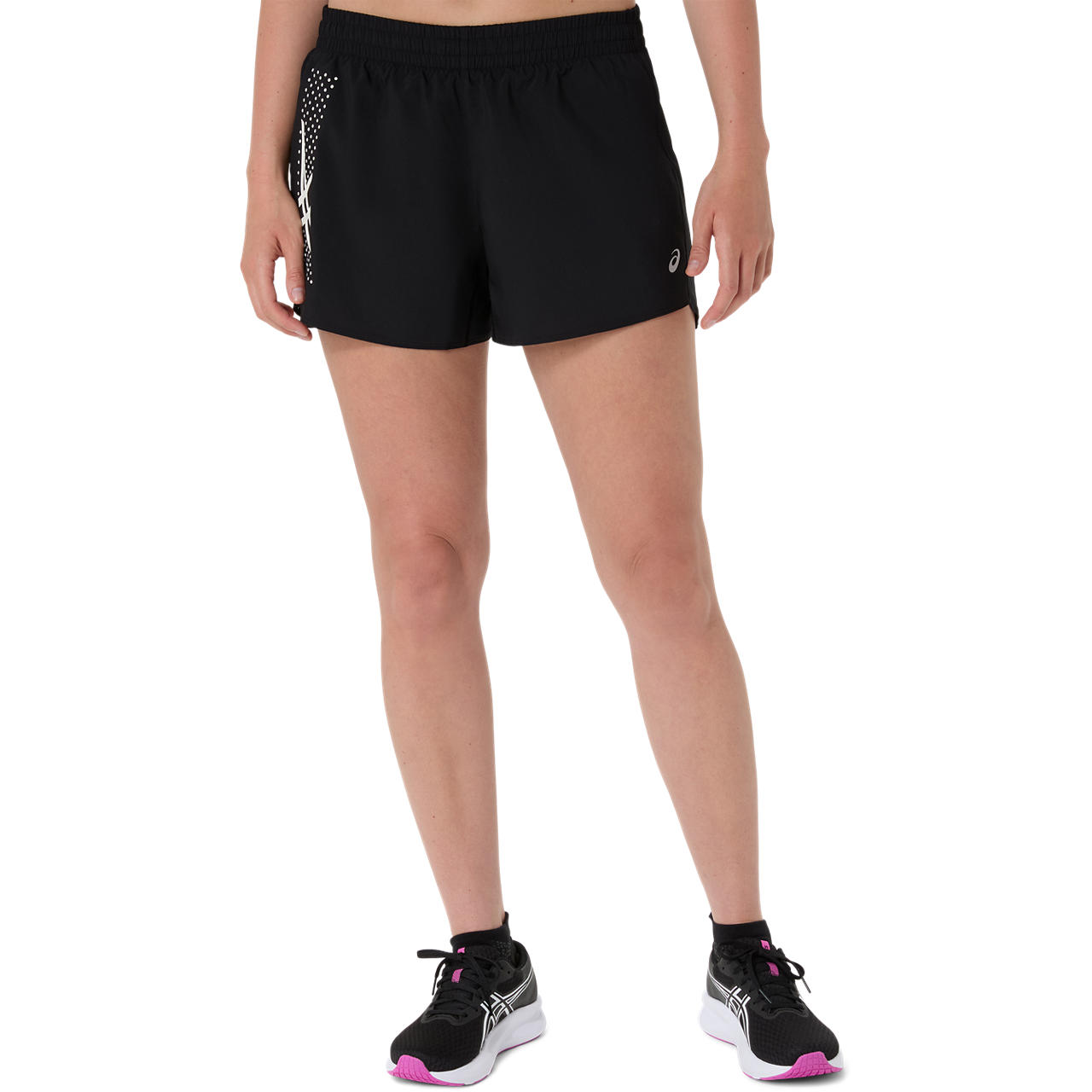 Short ASICS Icon 4In Short - Femenino - Negro