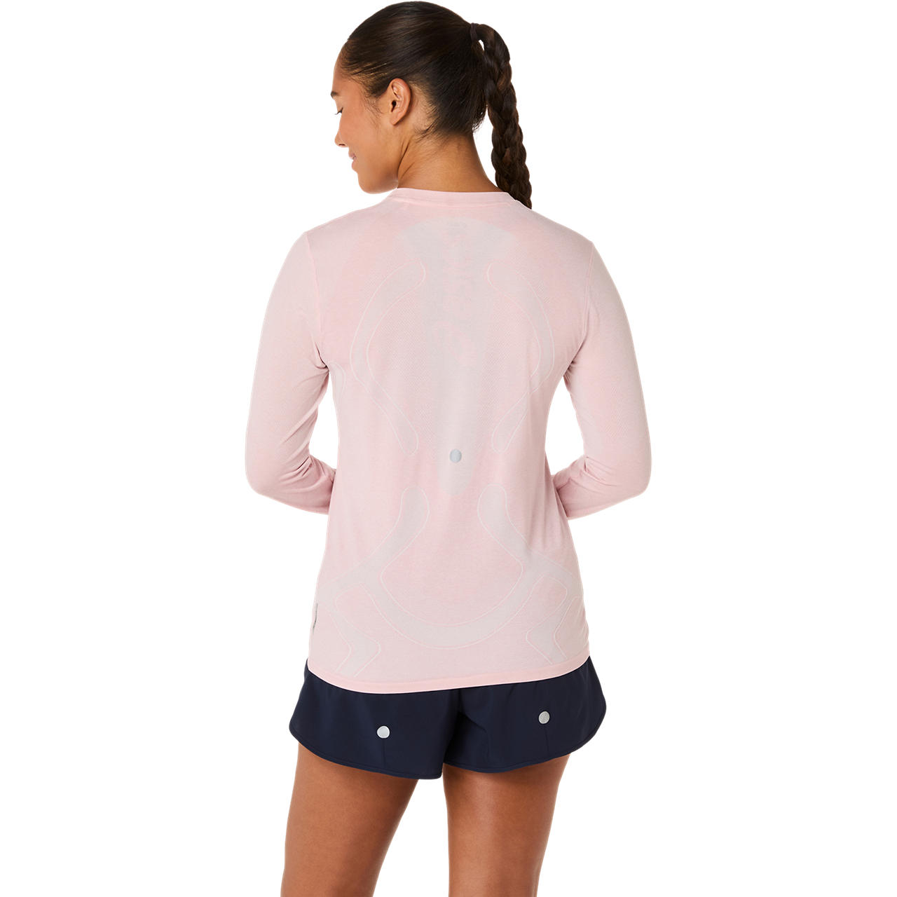 Imagen 2 del producto Polera ASICS Road Seamless LS Top - Manga Larga - Femenino - Rosado