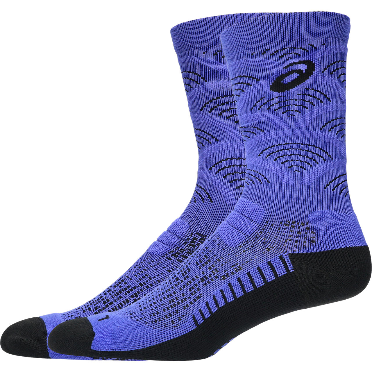 Imagen 2 del producto Calcetines ASICS Performance Run Sock Crew - Unisex - Morado