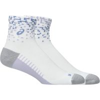 Calcetines ASICS Performance Run Sock Quarter - Unisex - Blanco