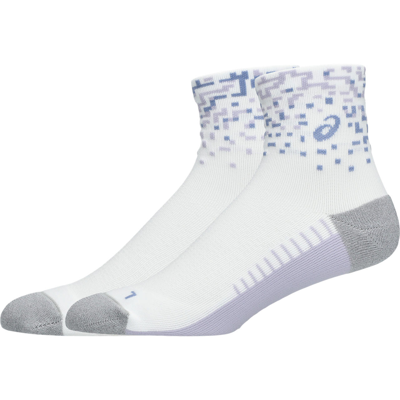 Imagen 2 del producto Calcetines ASICS Performance Run Sock Quarter - Unisex - Blanco