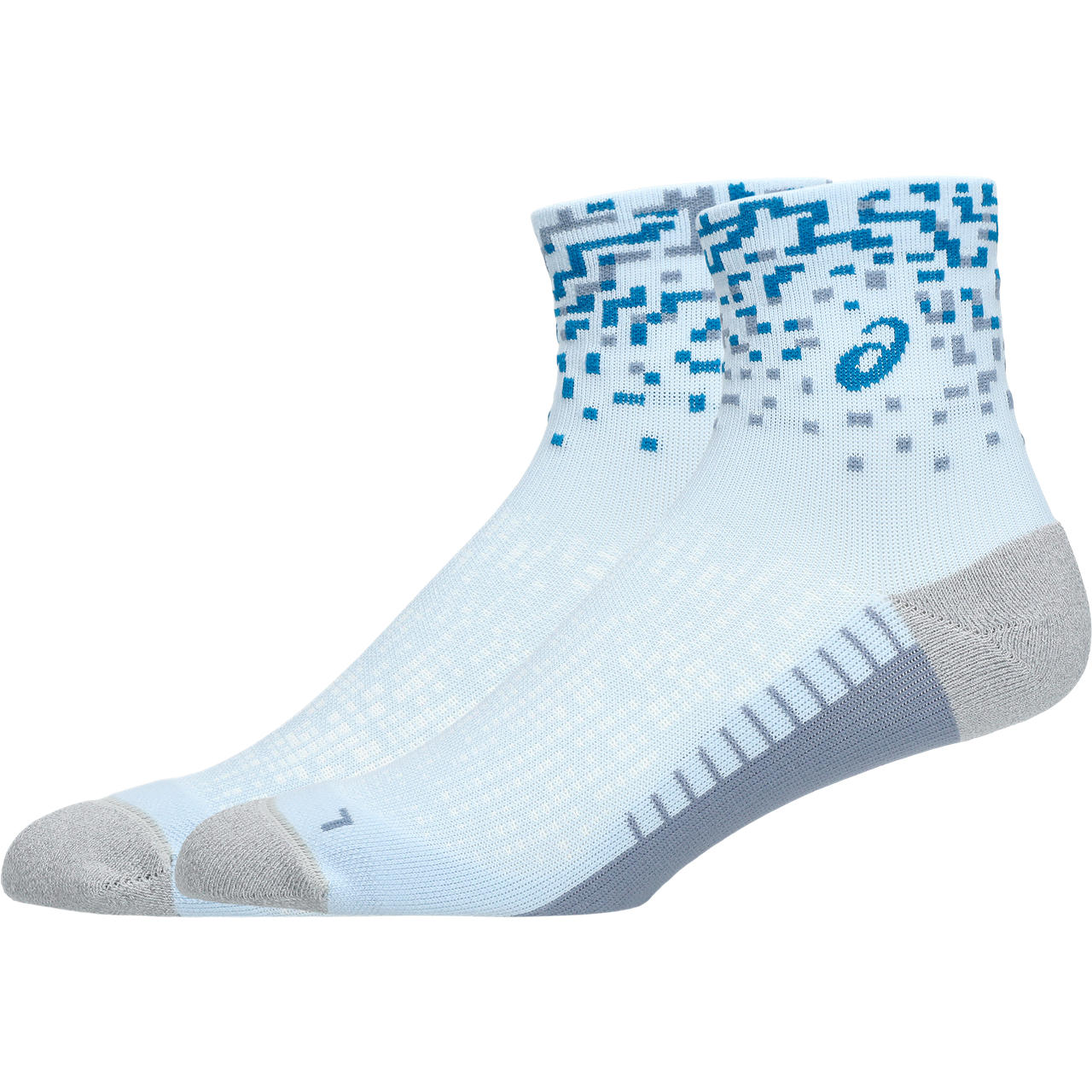 Imagen 2 del producto Calcetines ASICS Performance Run Sock Quarter - Unisex - Celeste