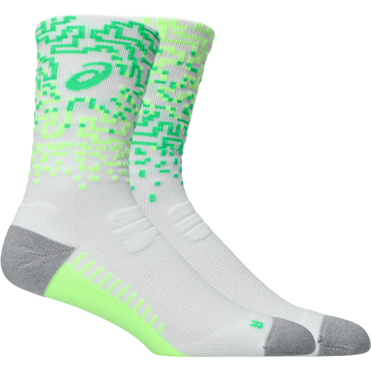 Calcetines ASICS Performance Run Sock Crew - Unisex - Blanco