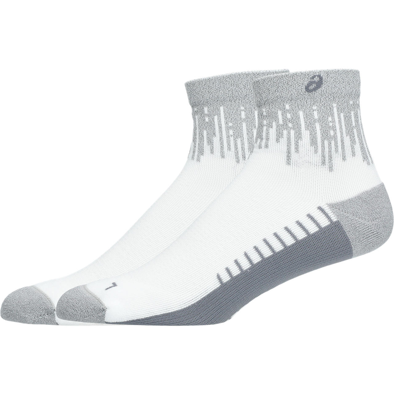 Imagen 2 del producto Calcetines ASICS Performance Run Sock Quarter - Unisex - Blanco