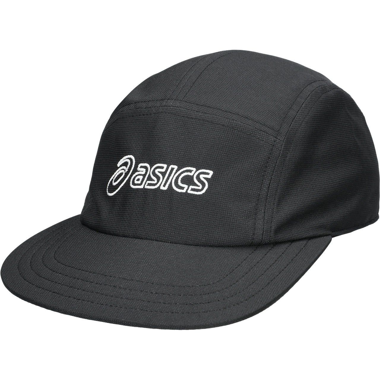 Jockey ASICS Performance Running 5 Panel Cap - Unisex - Negro