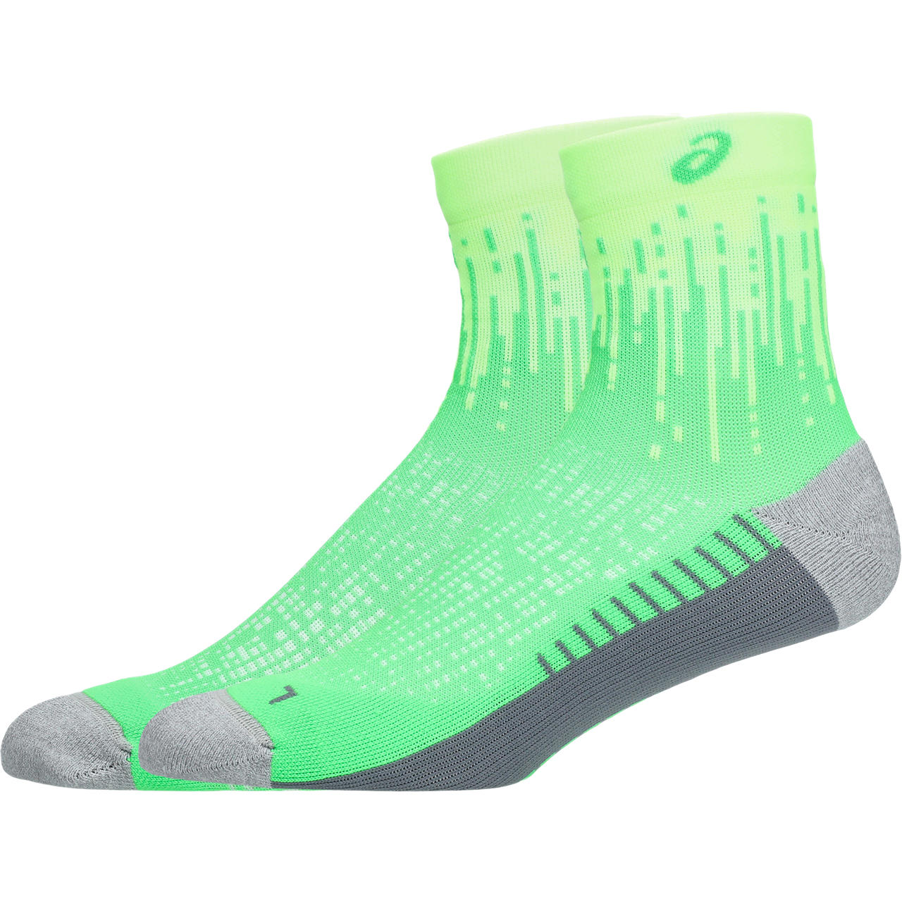 Imagen 2 del producto Calcetines ASICS Performance Run Sock Quarter - Unisex - Verde
