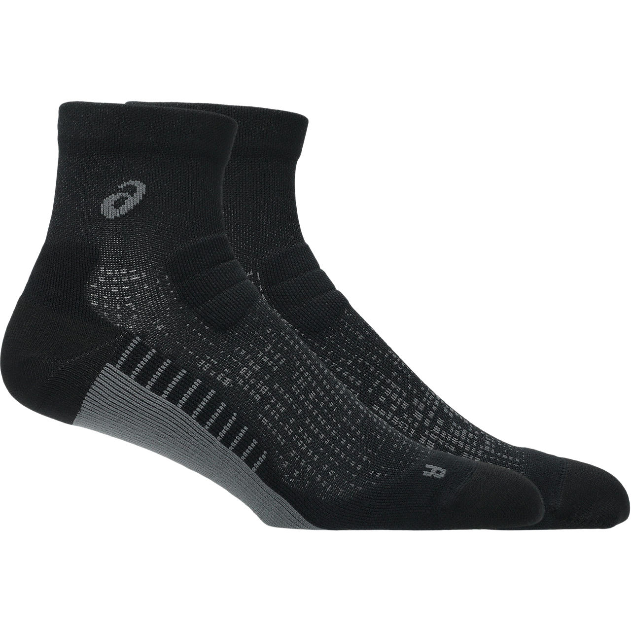 Calcetines ASICS Performance Run Sock Quarter - Unisex - Negro