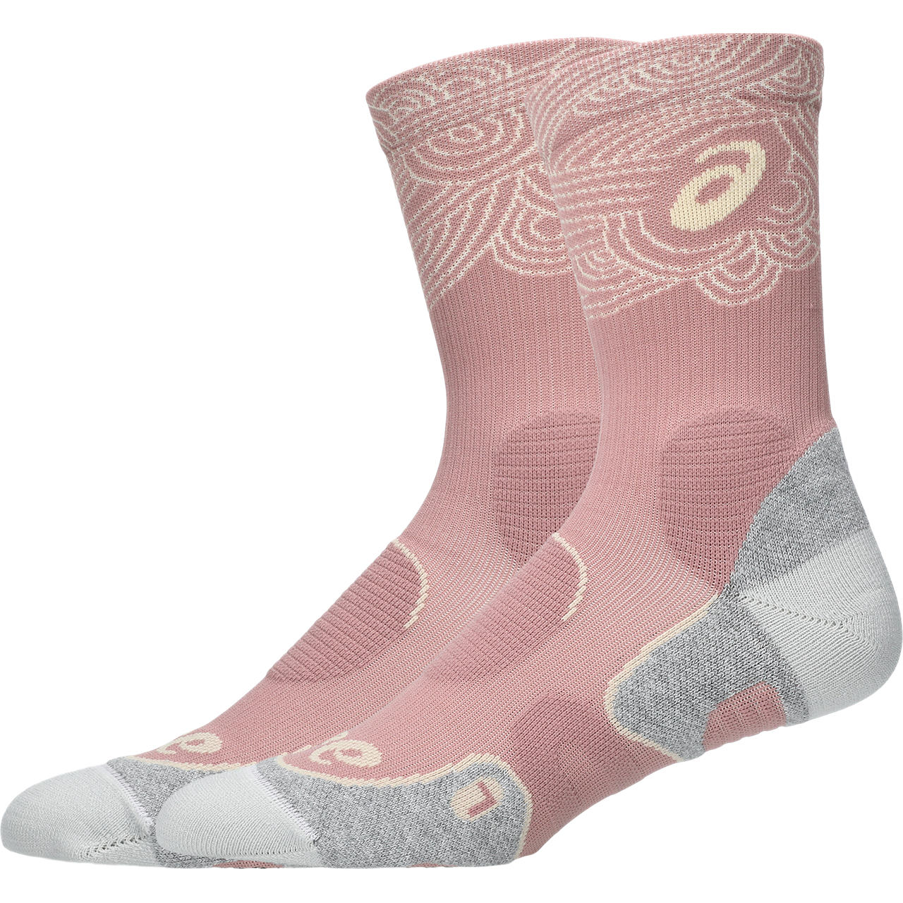 Imagen 2 del producto Calcetines ASICS Seasonal Court+ Tennis Crew Sock - Unisex - Rosado