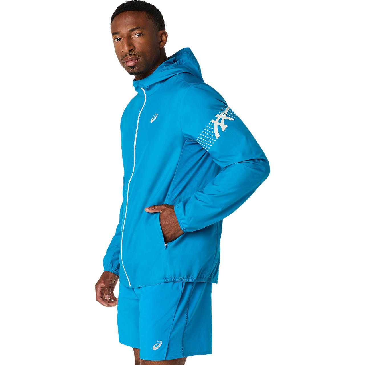 Imagen 2 del producto Chaqueta ASICS Icon Jacket - Masculino - Celeste